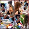 48 Pcs Pre Drawn Canvas Painting Set Sip and Paint Kit (multicolor) 9.84 x 7.87 x 0.99 inches